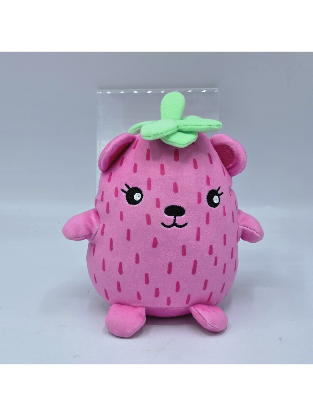 Moriah Elizabeth Plush Blob Babies Color Splash STRAWBERRY Mystery 6” CUT TAG